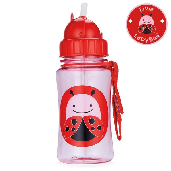 Skip Hop ZOO PP Straw Bottle 390ml • Baby Central HK